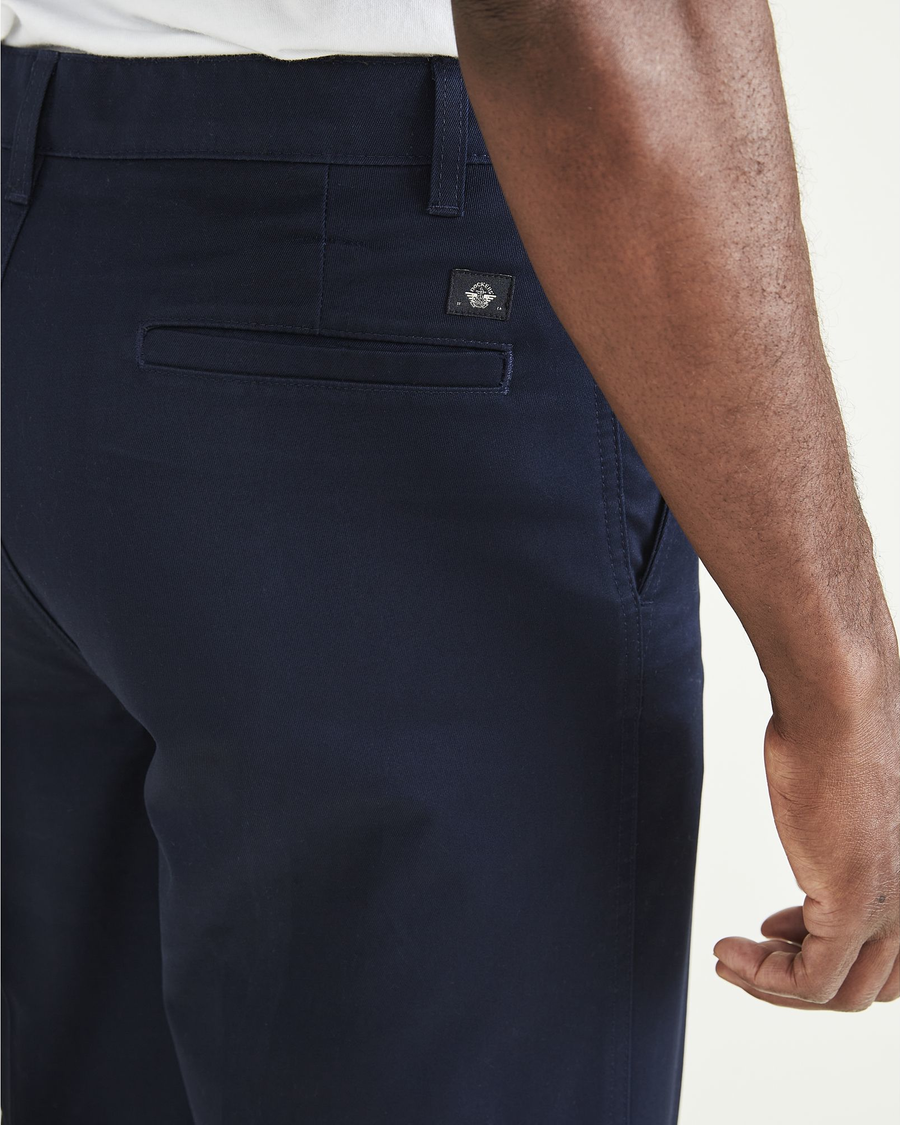 (image for) Exquisite Workmanship Cropped Khakis, Relaxed Fit